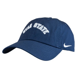 Nike Utah State Aggie Bull Adjustable Cap navy